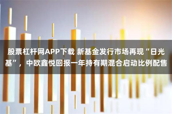 股票杠杆网APP下载 新基金发行市场再现“日光基”,中欧鑫悦回报一年持有期混合启动比例配售
